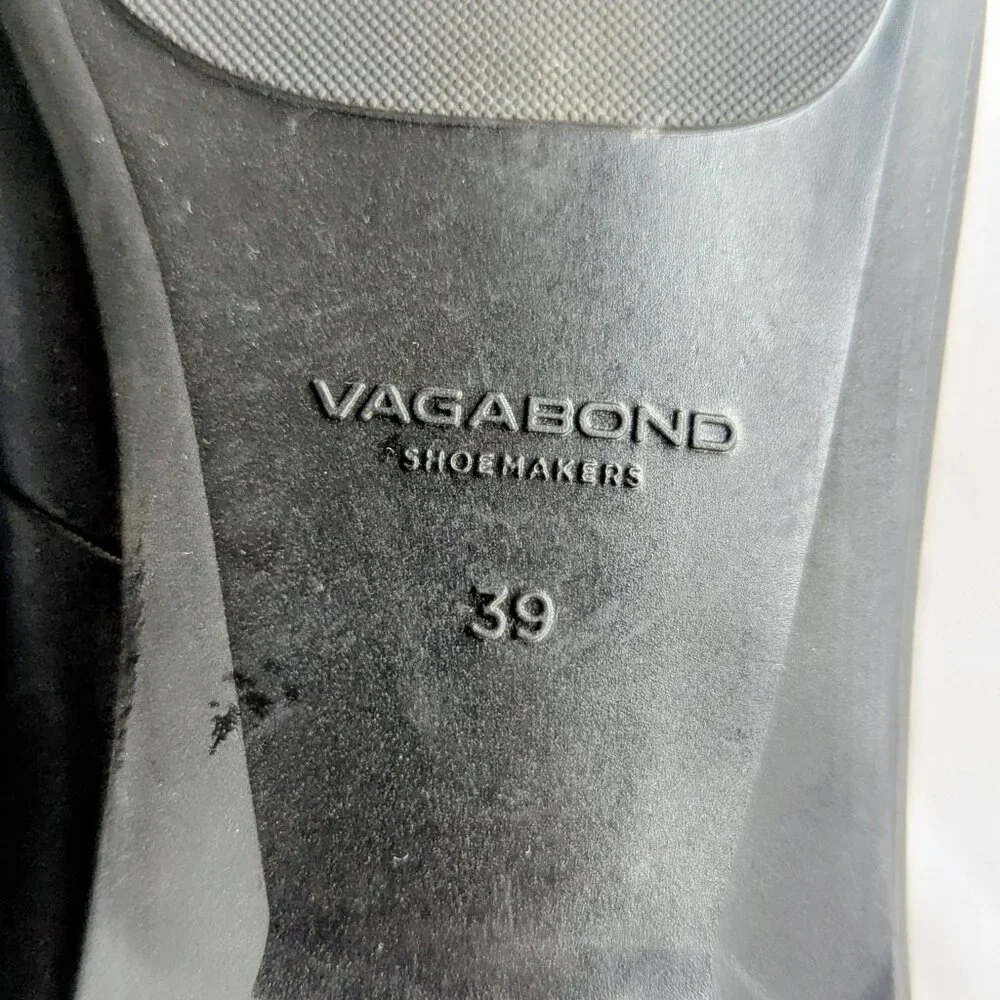 Vagabond Hermine Leather Pointed Toe Ballet Flat - Picture 8 of 8